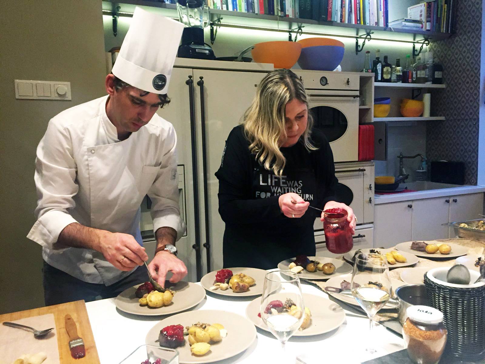 On 28th November, “Latvian Literature” team were joined by writer Nora
Ikstena at the Three Chefs Resturant “Tam labam būs augt” in launching the
latest #iamintrovert campaign – the Introverted Lunch.  The “Latvian