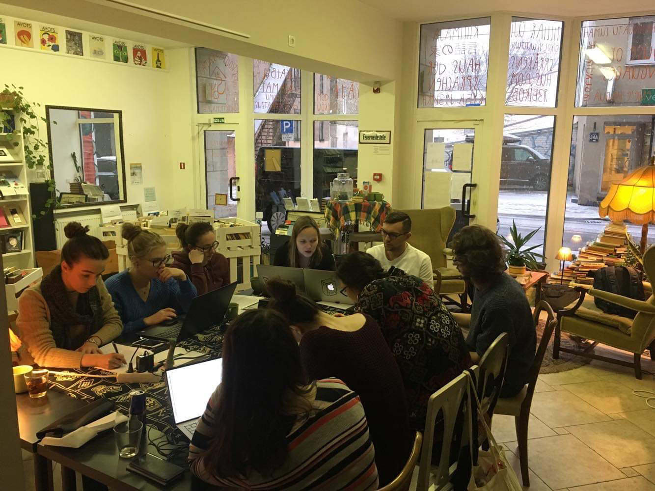 2nd - 4th December, the Latvian Literature platform held a workshop for
translators of prose from Latvian into Polish welcoming eight students from
Poland to the House of Languages. 6th - 8th December, Riga will be hosting an
annual translators’ mee