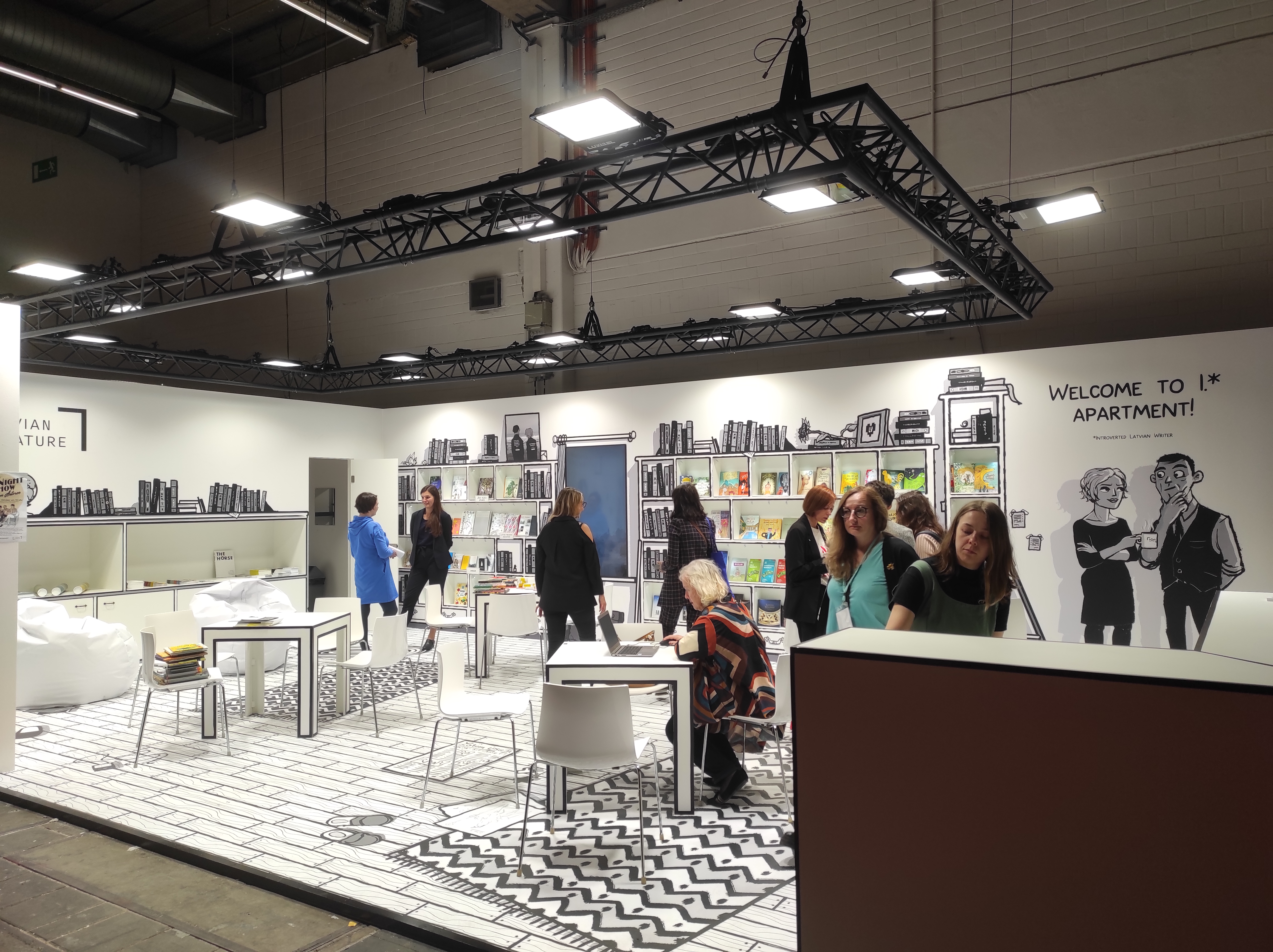 From 19 to 23 October, the “Latvian Literature” platform in collaboration
with the Investment and Development Agency of Latvia (LIAA) is organizing
Latvia’s participation in the Frankfurt Book Fair (Frankfurter
Buchmesse). During th