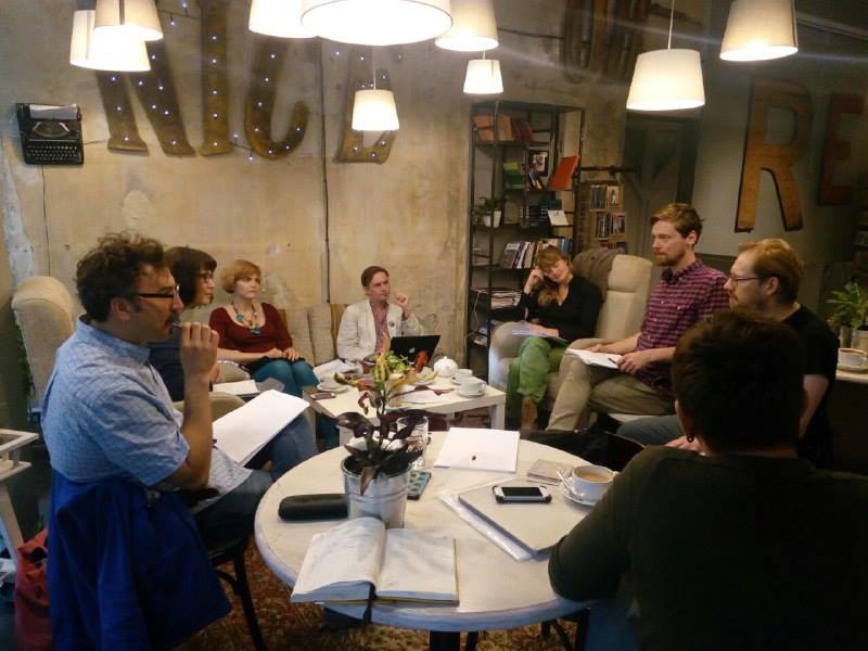 From 7th until 12th September, an international Poetry Translation Workshop was
held in Riga. Eight poets from Latvia and Britain translated each other’s
works during the workshop, and the project was concluded with a public poetry
reading in the co